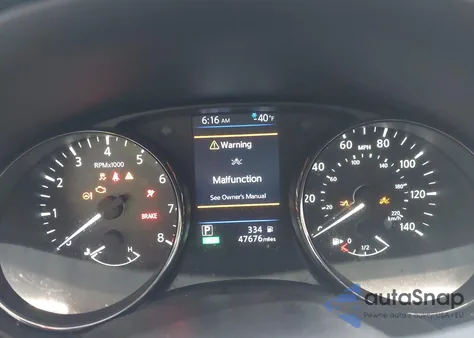 2020 Nissan Rogue Sv Intelligent Awd z USA, uszkodzony, nr VIN JN8AT2MV8LW119000